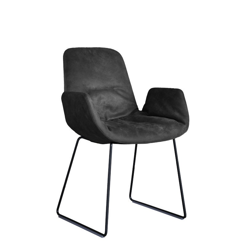 Step Armchair Soft Upholstered