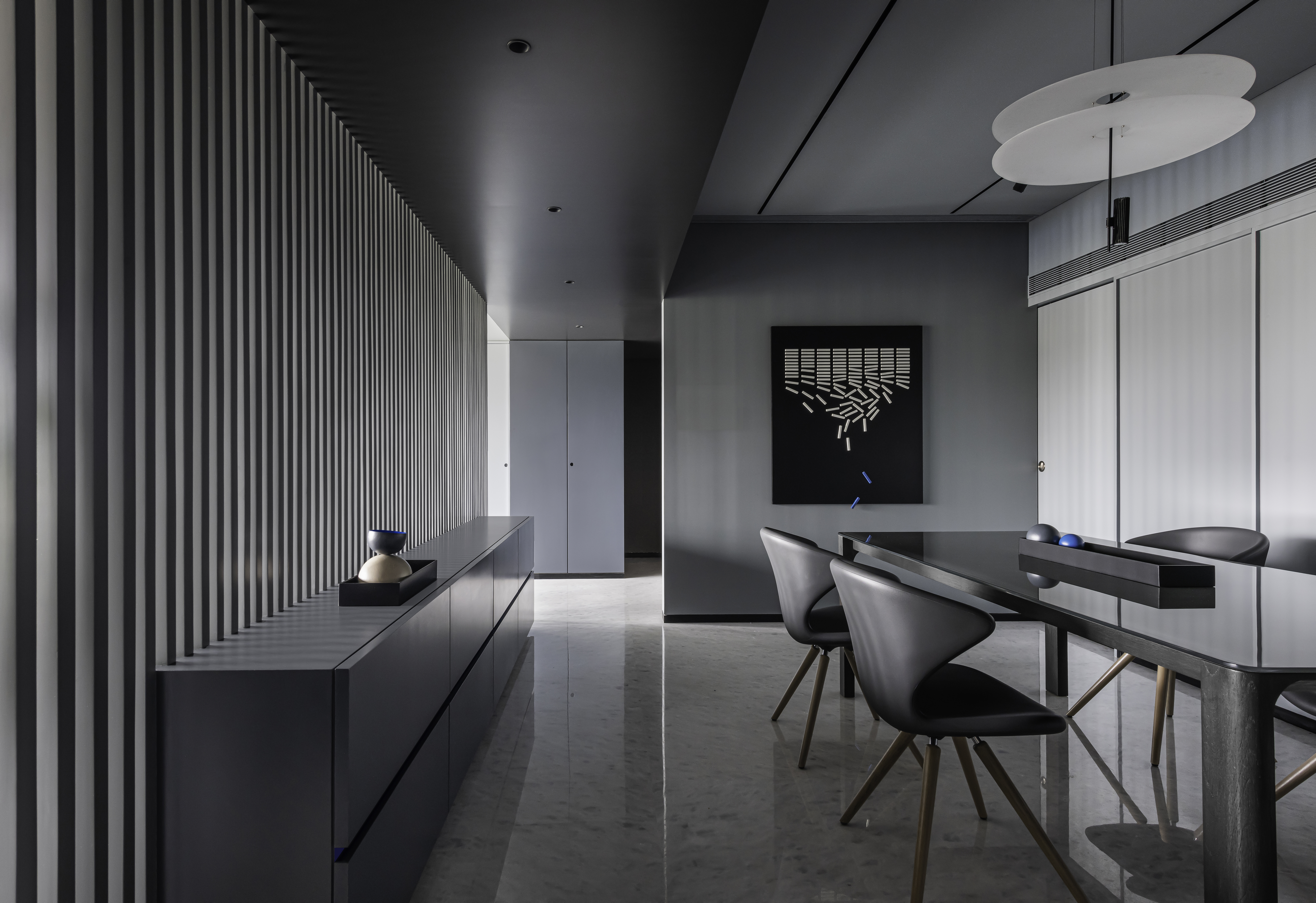 Hint of Azul - concept chair soft touch